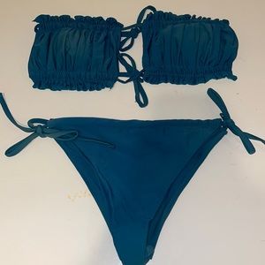 Blue Bikini Set Size:M